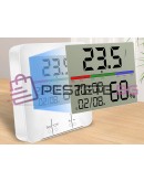 Часовник термометър LCD метеорологична станция с хигрометър